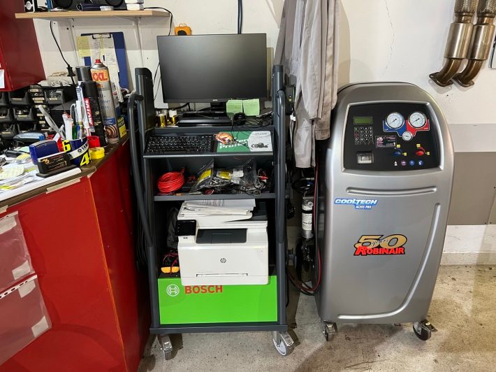 KFZ 20 – Mietwerkstatt, Klimaservice, Bosch Fehlerdiagnose